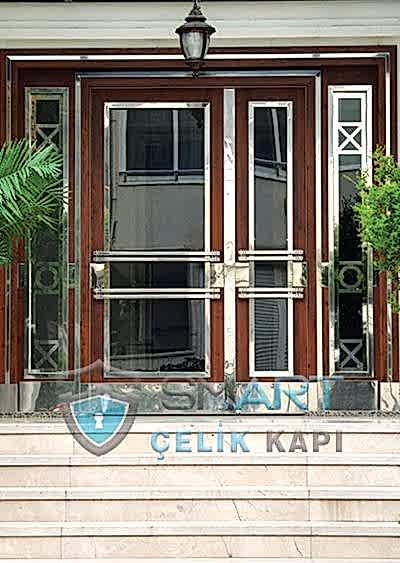 Kompozit Bina Giriş Kapısı Apartman Kapısı Rosa