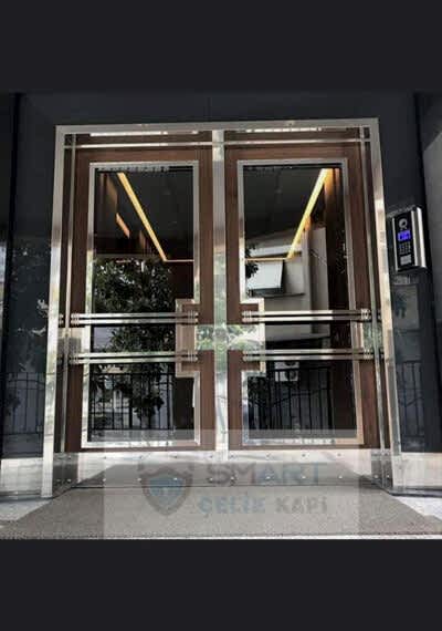 Özel Üretim Bina Giriş Kapısı Modeli Yhy-3469