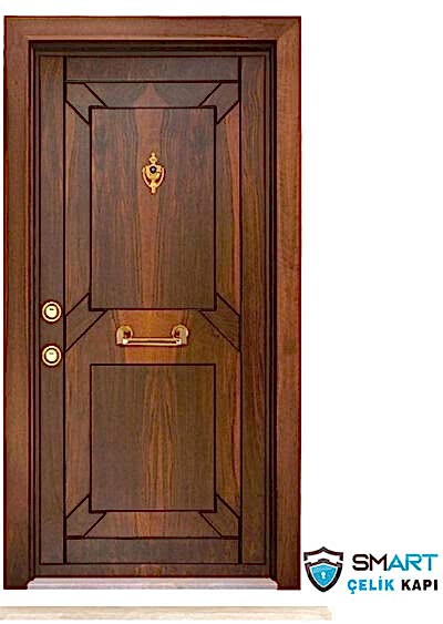 Ahşap Görünümlü Çelik Kapı Yhy 1235